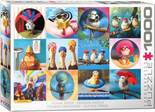 Eurographics Puzzles - Puzzle Funny Birds