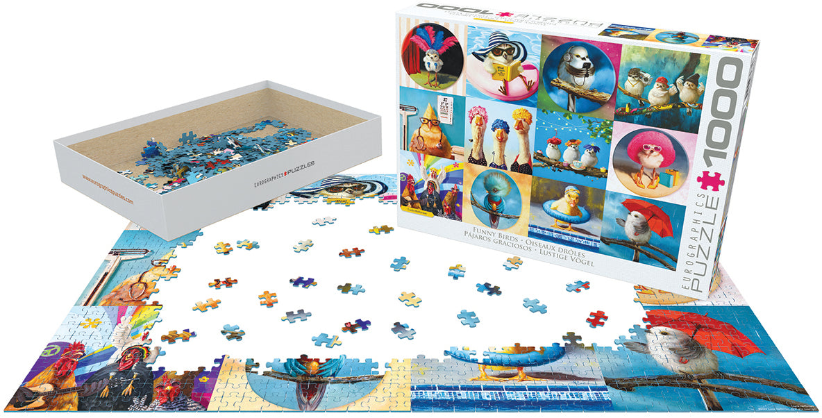 Eurographics Puzzles - Puzzle Funny Birds