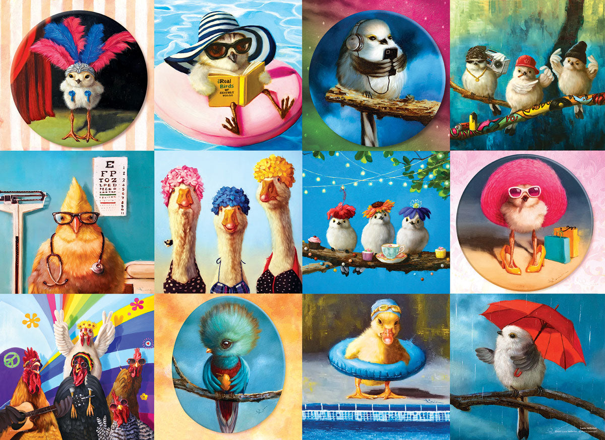 Eurographics Puzzles - Puzzle Funny Birds