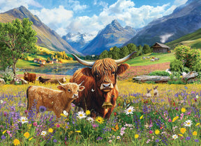 Eurographics Puzzles - Puzzle Highland Cow