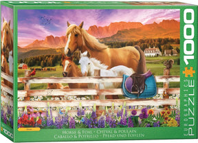 Eurographics Puzzles - Puzzle Horse & Foal