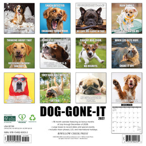 Willow Creek Press - 2027 Dog-Gone-It Calendar