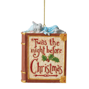 Enesco Jim Shore - Ornament Book Night Before Christmas