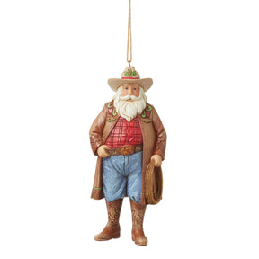 Enesco Jim Shore - Ornament Western Santa