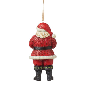 Enesco Jim Shore - Ornament Santa with a Cardinal
