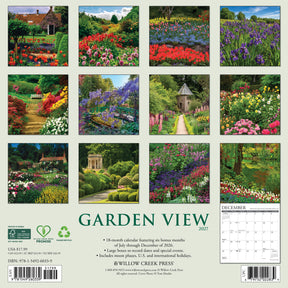Willow Creek Press - 2027 Garden View Calendar