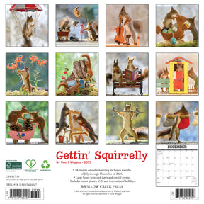 Willow Creek Press - 2027 Gettin' Squirrelly Calendar