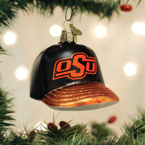 Old World Christmas - Oklahoma State Baseball Cap Ornament