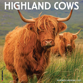 Willow Creek Press - 2027 Highland Cows Calendar