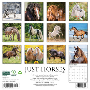 Willow Creek Press - 2027 Horses Calendar
