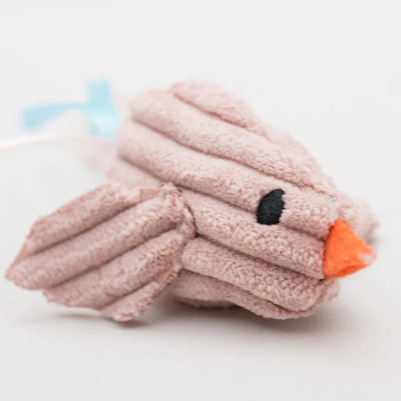 HuggleKats - Chickies Corduroy With Ribbon Tail