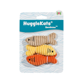 HuggleKats - Sardinies Corduroy Cat Toy