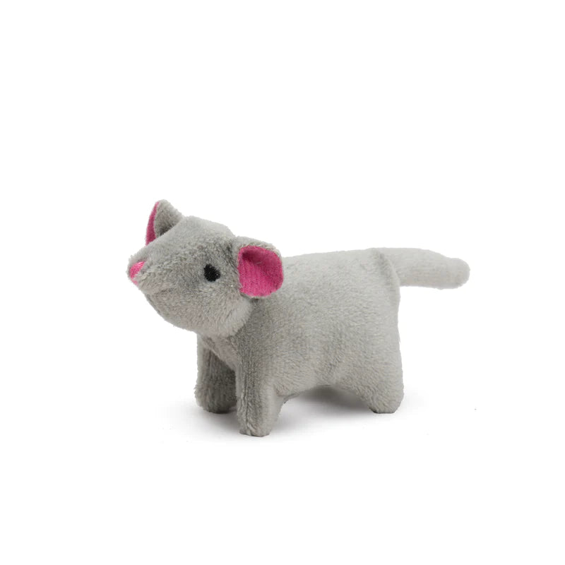 HuggleKats - Wee Squooshie Mice Plush With Pink Ears And Nose