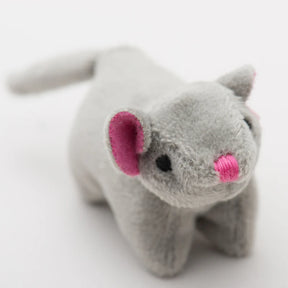 HuggleKats - Wee Squooshie Mice Plush With Pink Ears And Nose