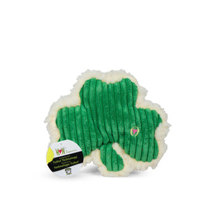 HuggleHounds - Shamrock Hugglefleece & Corduroy Dog Toy