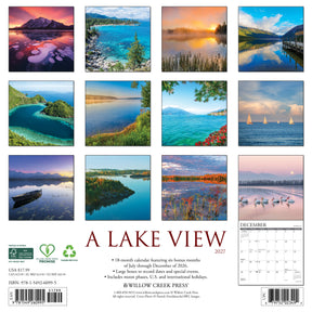 Willow Creek Press - 2027 Lake View Calendar