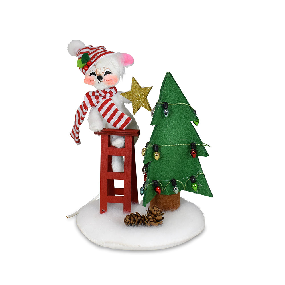 Annalee Dolls - Jolly Christmas Tree Mouse