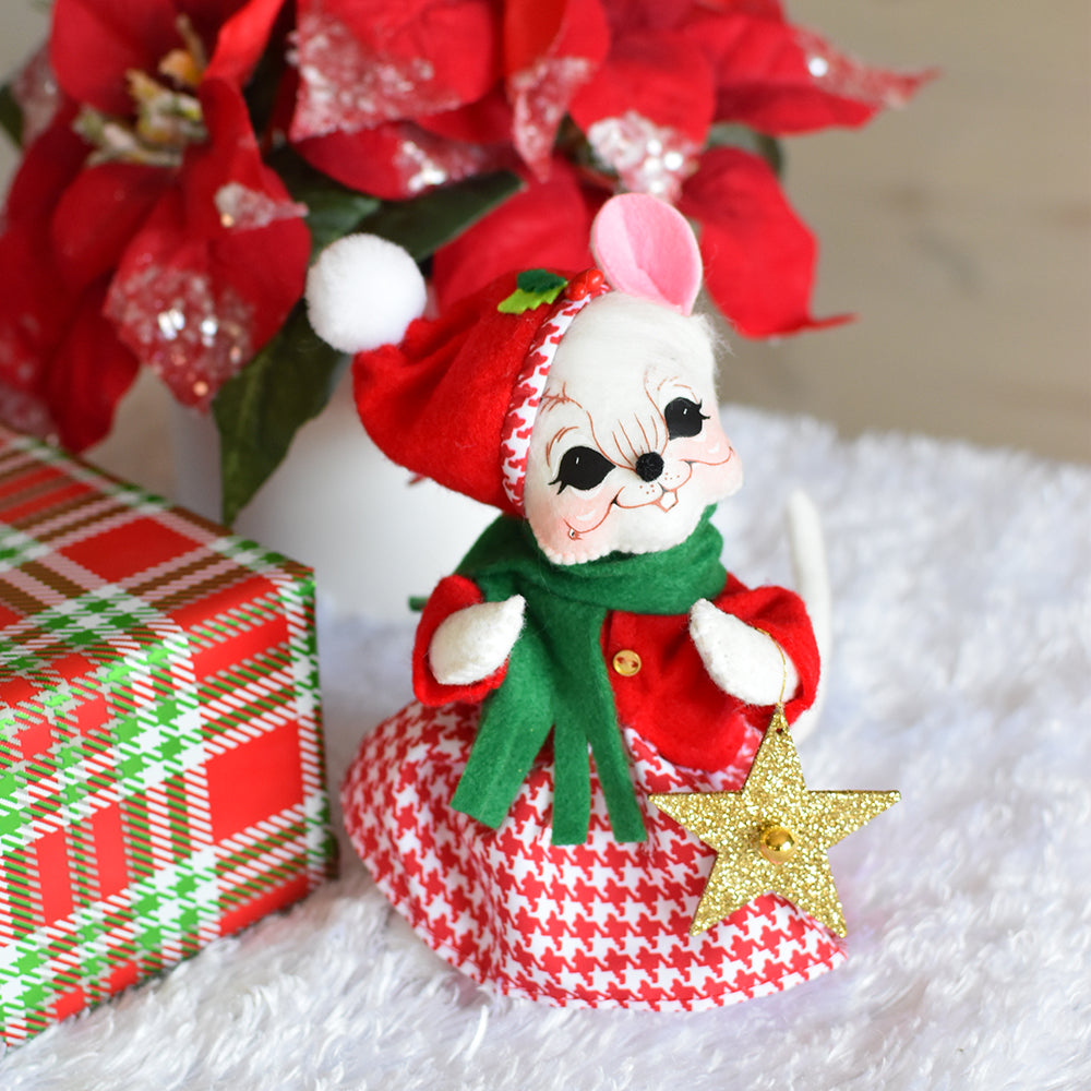 Annalee Dolls - Jubilee Girl Mouse 6"