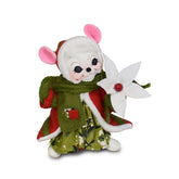 Annalee Dolls - Girl Mouse Winter Mouse