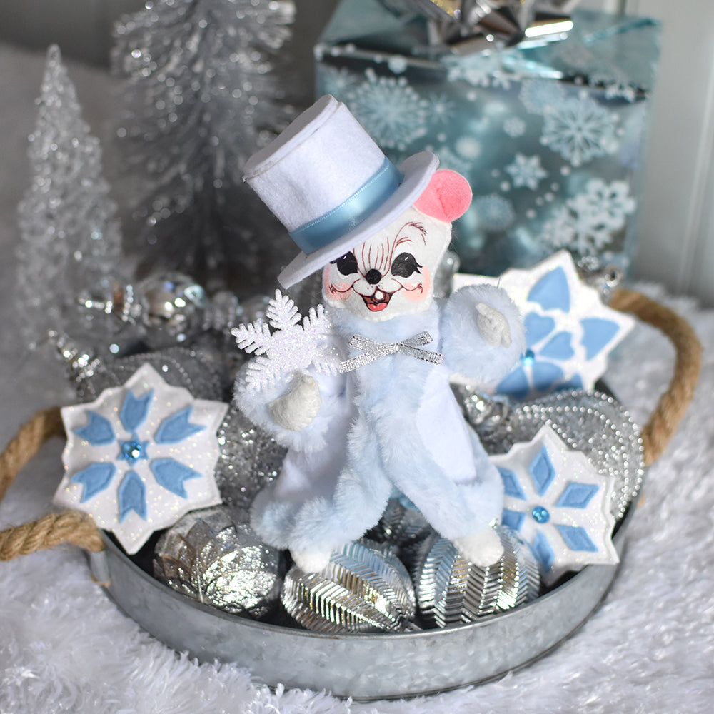 Annalee Dolls -  Frosty Boy Mouse 6"