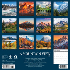 Willow Creek Press - 2027 Mountain View Calendar
