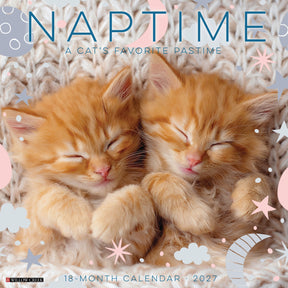 Willow Creek Press - 2027 Naptime: A Cats Favorite Calendar