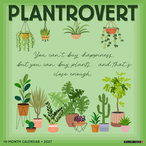 Willow Creek Press - 2027 Plantrovert Calendar
