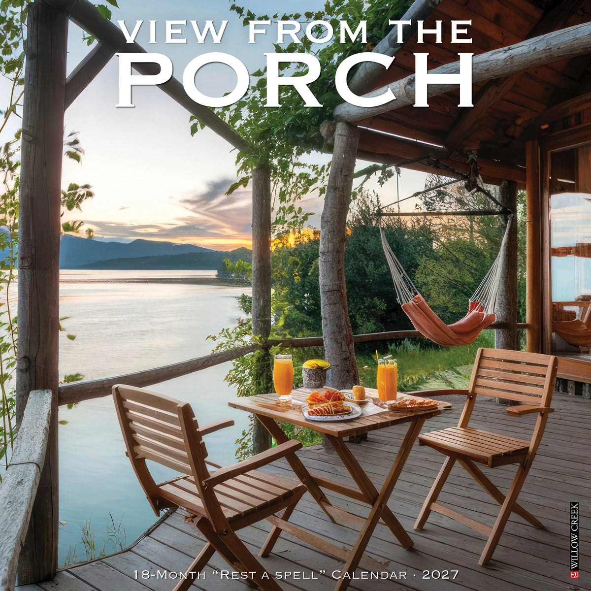 Willow Creek Press - 2027 Porch View Calendar
