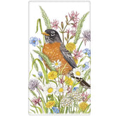 Mary Lake Thompson - Towel Robin Flowers