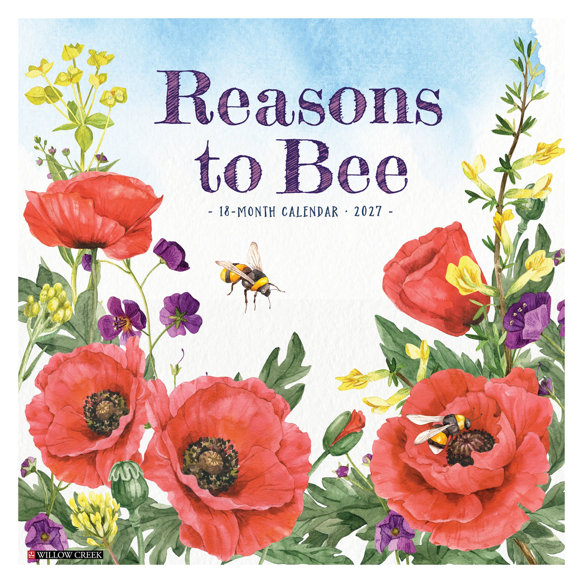 Willow Creek Press - 2027 Reasons To Bee Calendar