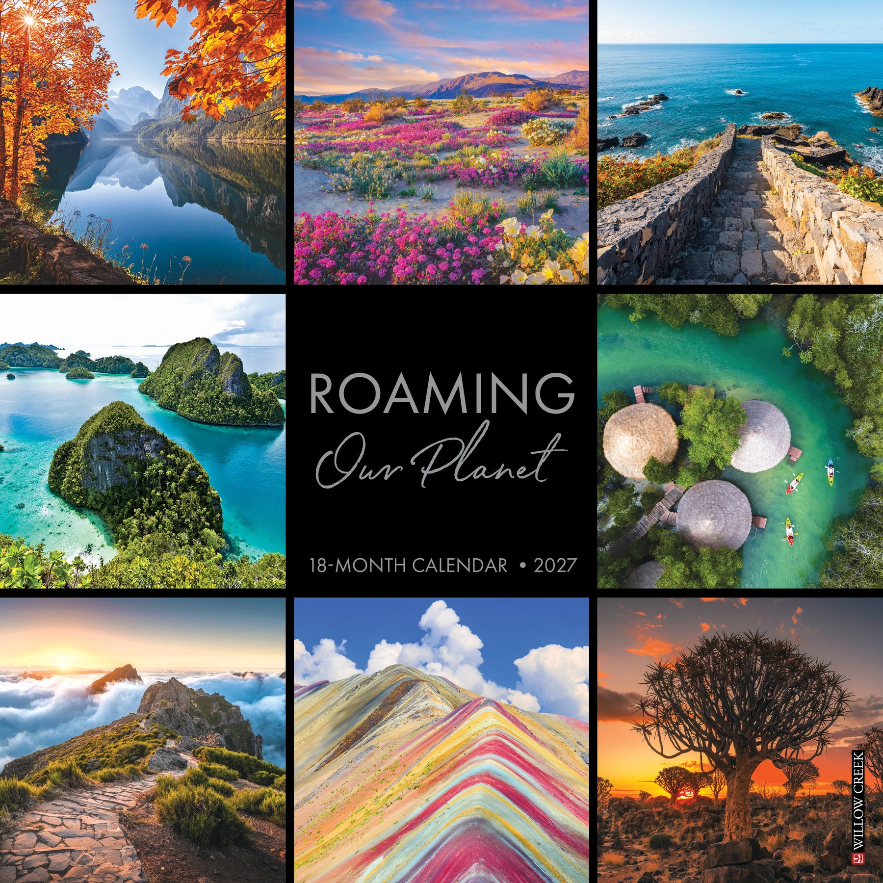 Willow Creek Press - 2027 Roaming Our Planet Calendar