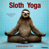 Willow Creek Press - 2027 Sloth Yoga Calendar