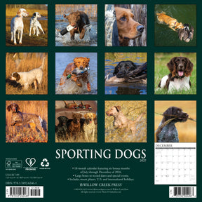 Willow Creek Press - 2027 Sporting Dogs Calendar