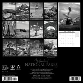 Willow Creek Press - 2027 Untouched National Parks