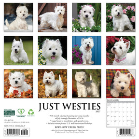 Willow Creek Press - 2027 Westies Calendar