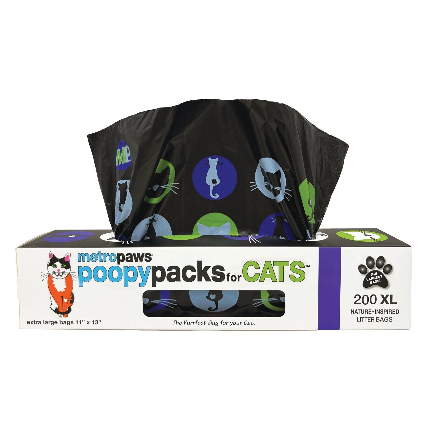 Metropaws - Poopypacks Bags For Cats - XL
