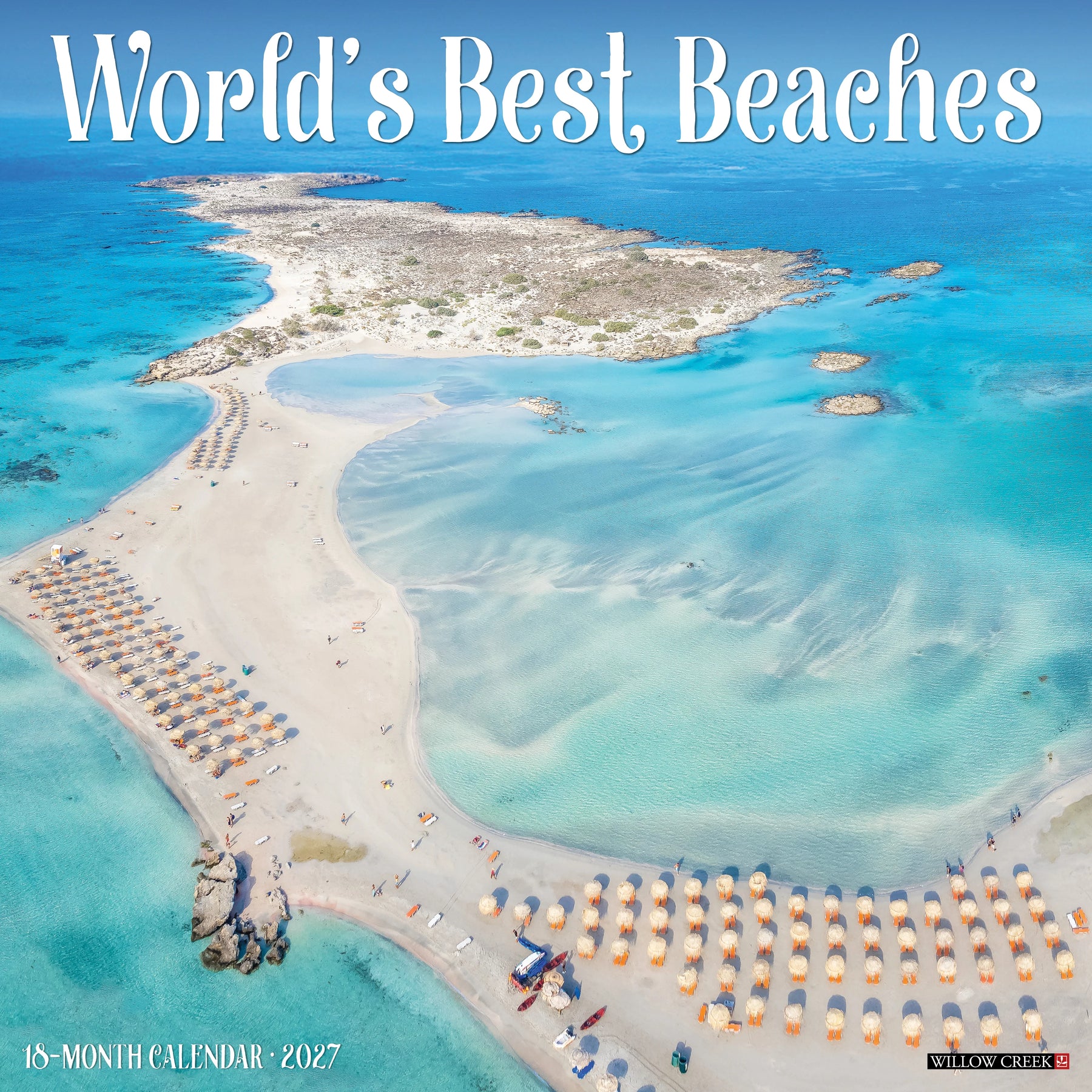 Willow Creek Press - 2027 World's Best Beaches Calendar