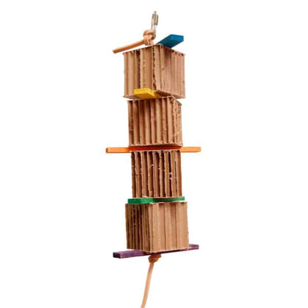 Fun-Max - Shred-X Leather Bird Toy - Southern Agriculture 