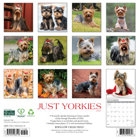 Willow Creek Press - 2027 Yorkies Calendar