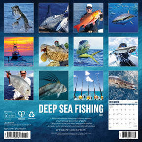 Willow Creek Press - 2027 Deep Sea Fishing Calendar