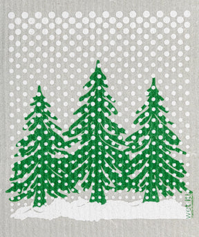 Wet-it! - Winter Country (3 Evergreens) Swedish Cloth