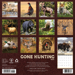Willow Creek Press - 2027 Gone Hunting Calendar