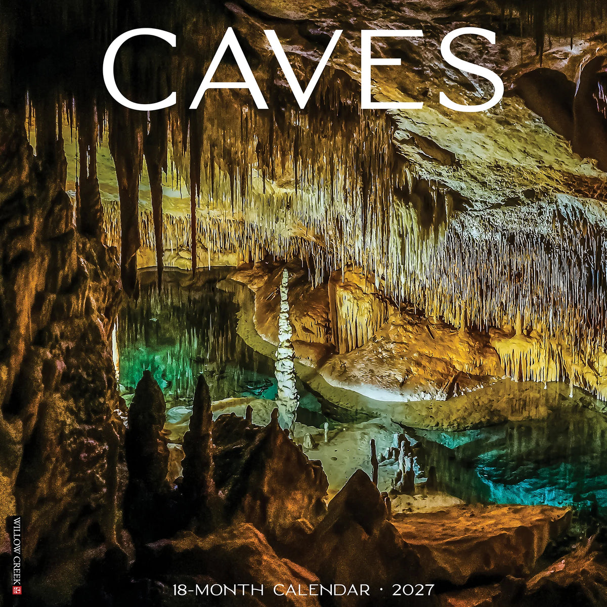 Willow Creek Press - 2027 Caves Calendar