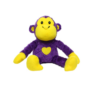 Tuffy Dog Toys - Mighty Safari Monkey Plush Squeaky Toy