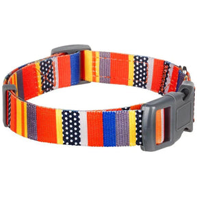 Blueberry Pet - Nautical Flag Dog Collar