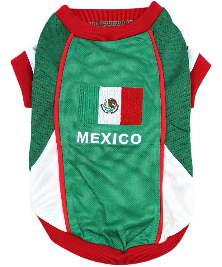Parisian Pet - Dog Jersey Team Mexico