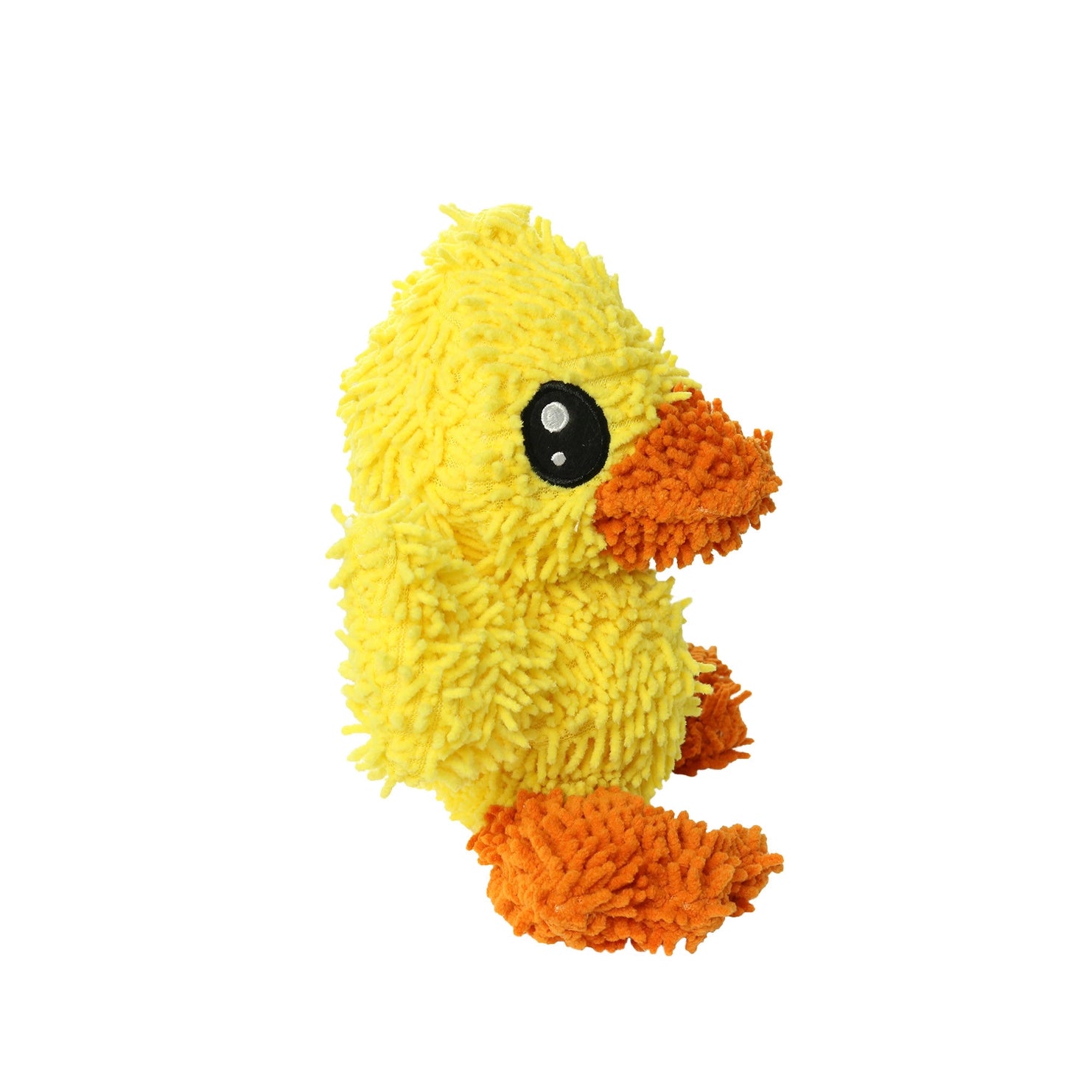 Tuffy Dog Toys - Mighty Microfiber Ball Medium Duck Squeaky Durable Toy