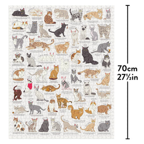 Chronicle-Hachette Book - Puzzle Cat Lover's (1000 Piece)