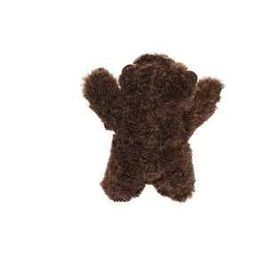 Tuffy Dog Toys - Mighty Junior Angry Animal Bear Plush Squeaky Dog Toy