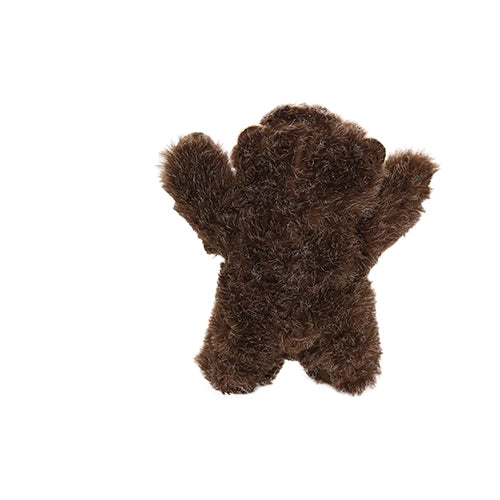 Tuffy Dog Toys - Mighty Junior Angry Animal Bear Plush Squeaky Dog Toy